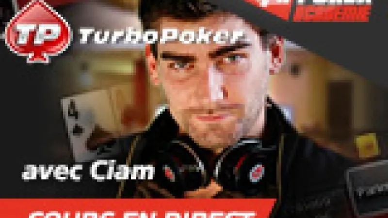 Jeu dans les pots 3bet en direct avec Ciam