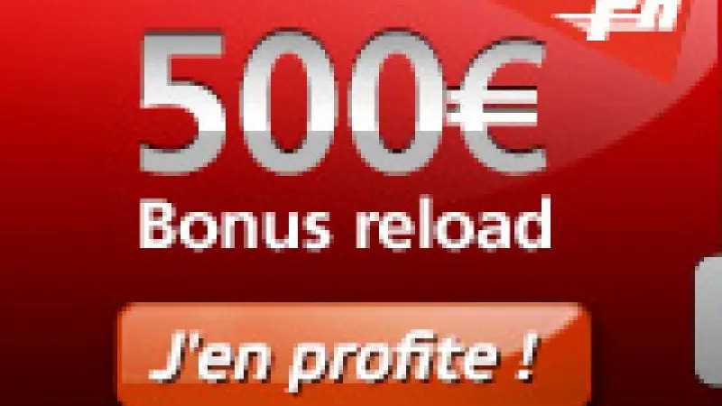 Reload Bonus Spécial PA sur Barrière Poker