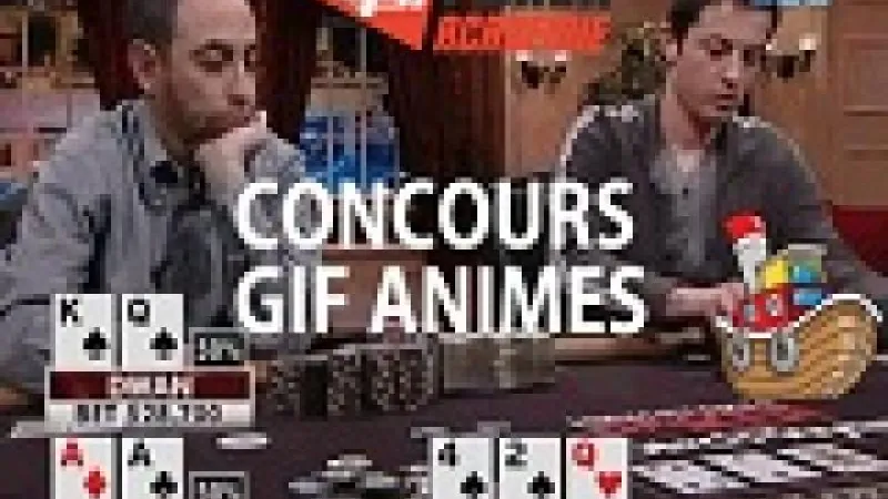 Concours de gifs animés : « T’es accro au poker » 600 PPA à gagner
