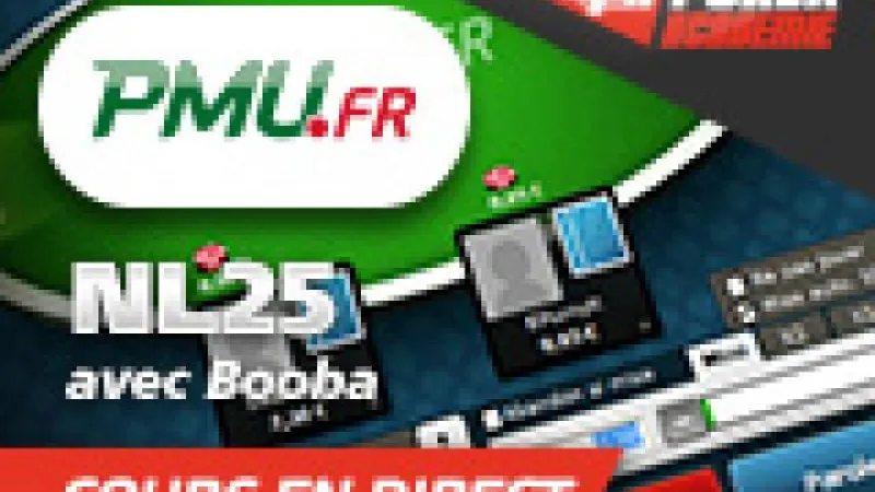 Cours en direct avec Booba sur PMU